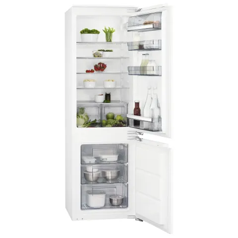 AEG SCB618F3LF Inbouw koel-vriescombinatie Wit
