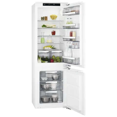 AEG SCE818E3LC Inbouw koelvriescombinatie Wit