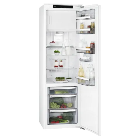 AEG SFE818E9ZC Inbouw koelvriescombinatie Bruin
