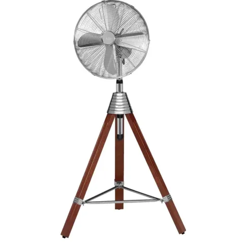 AEG VL5688S - Statiefventilator - Chroom
