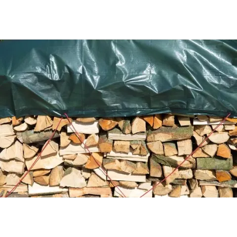 Afdekzeil hout 2,0x8 m groen