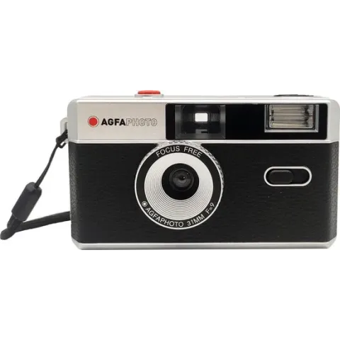 AgfaPhoto analoge compactcamera 35mm (Zwart)