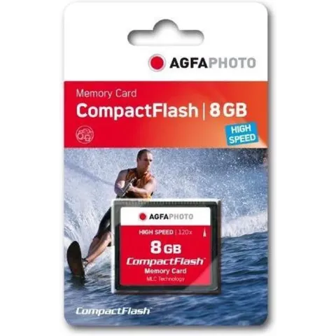 AgfaPhoto Compact Flash, 8GB flashgeheugen CompactFlash