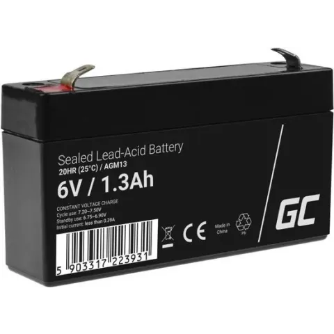 AGM Batterij 6V 1.3Ah
