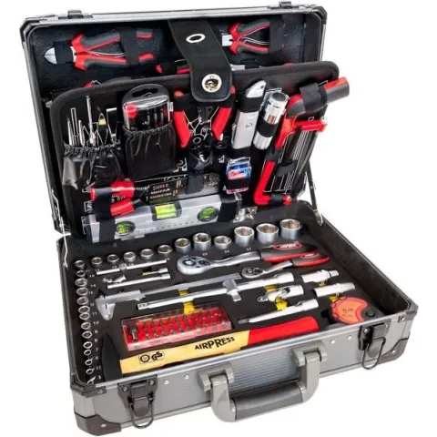 Airpress 75255 127-delige Gereedschapset in koffer