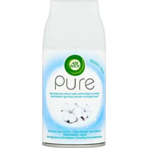 Airwick Freshmatic Luchtverfrisser Navulling - Soft Cotton 250 ml