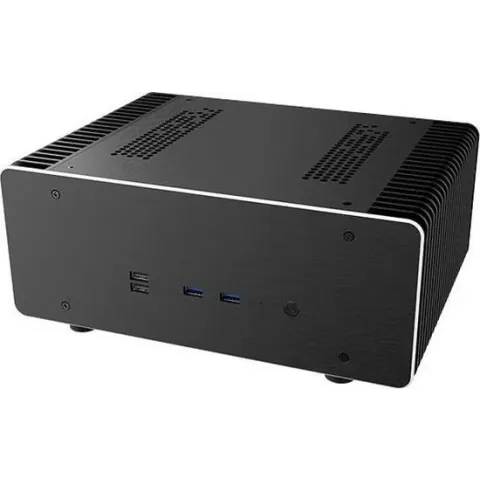Akasa A-ITX48-M1B computerbehuizing Small Form Factor (SFF) Zwart