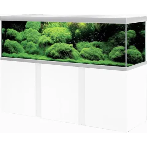 Akvastabil Fusion Aquarium 200 - Zilver/Wit - 200 x 60 x 64 cm - Ca. 720 L
