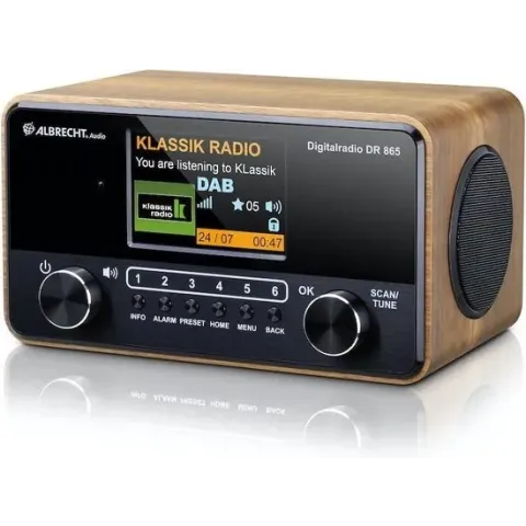 Albrecht DR 865 Senior DAB+ en FM-radio