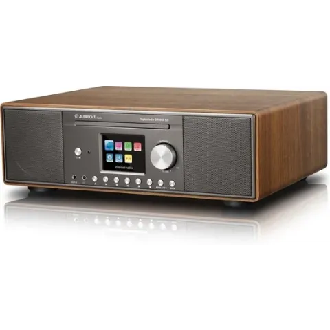 Albrecht DR 890 CD Hybride radio met DAB+, Internet en FM radio, kleuren scherm, Multiroom