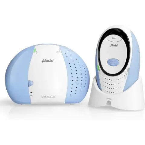 Alecto DBX-85 ECO Dect Babyfoon - Wit/Blauw