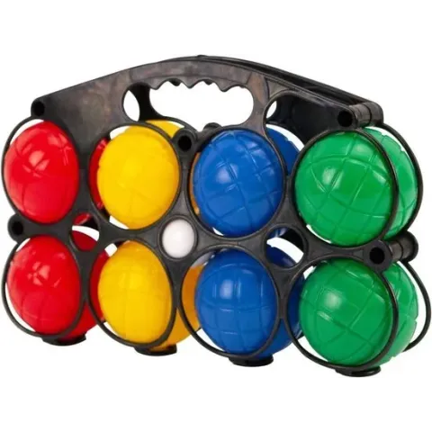 Alert Jeu De Boules Set met 8 Kunststof Ballen