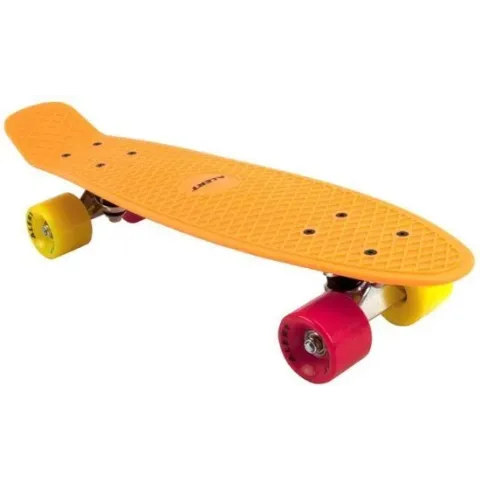 Alert Skateboard 55 cm Neon Oranje