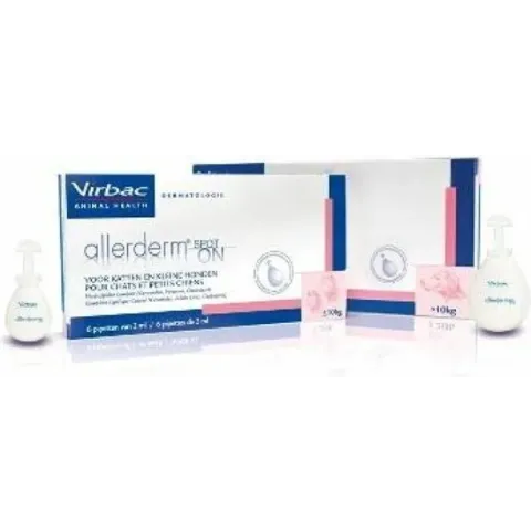 Allerderm Spot-on 6 x 2 ml. (kleine hond & kat)