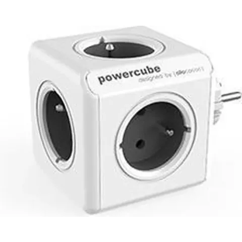 Allocacoc PowerCube Original Type E Binnen 5AC-uitgang(en) Grijs power uitbreiding