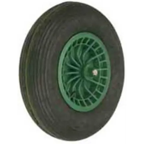 Altrad Fort kruiwagenwiel kunststof groen 20 cm