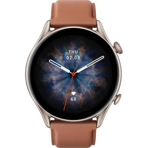 Amazfit GTR 3 Pro - Smartwatch - 3,68 cm (1.45") 46 mm - AMOLED - GPS - Bruin