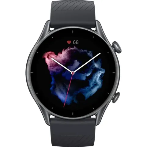 Amazfit GTR 3 - Smartwatch - 3,53 cm (1.39") 46 mm - AMOLED - GPS - Zwart