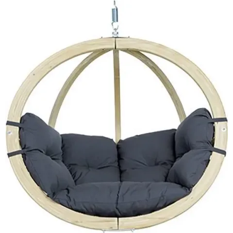 Amazonas Hangstoel Globo Chair Anthracite Weatherproof