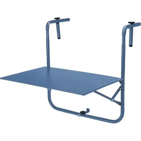 Ambiance-Balkontafel -60x43cm - mat blauw