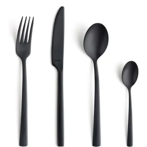 Amefa Manille Vintage Zwart -16 delige bestekset - 4 persoons