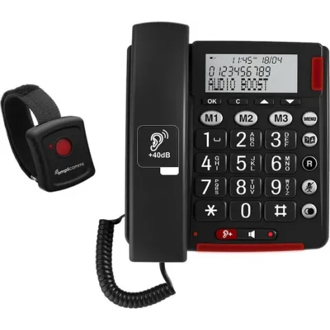 Amplicomms - Bigtel 50 Alarm Plus bedrade telefoon