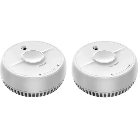 Angeleye Rookmelder optisch 10 jaar 9V - 2 stuks