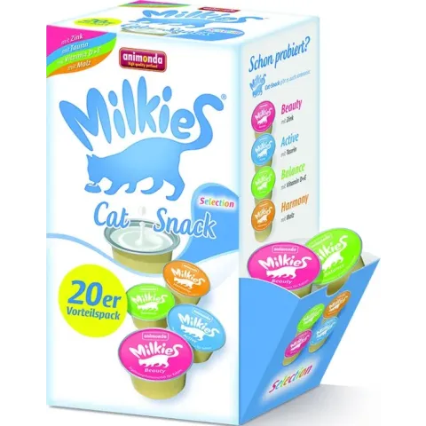 Animonda Milkies - Mix van 4 smaken - 20 Cups