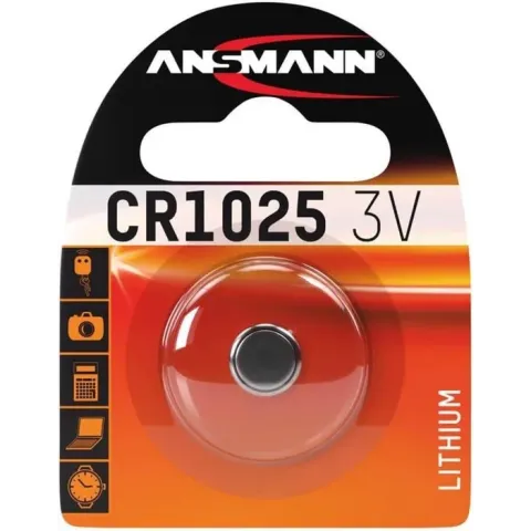 Ansmann 3V Lithium CR1025 Wegwerpbatterij