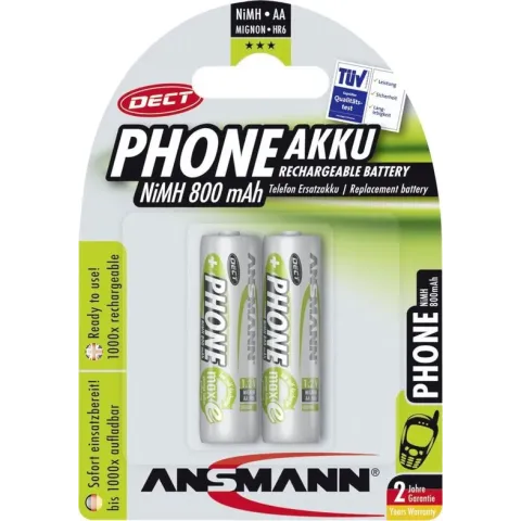 Ansmann AA Oplaadbare Batterijen