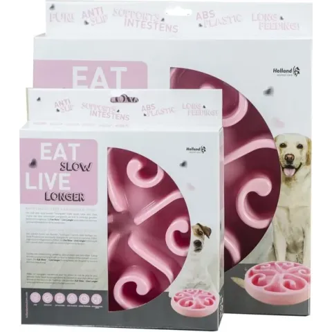 Anti schrok voerbak hond - Eat slow live longer - Zorgt voor een rustiger eetpatroon!
