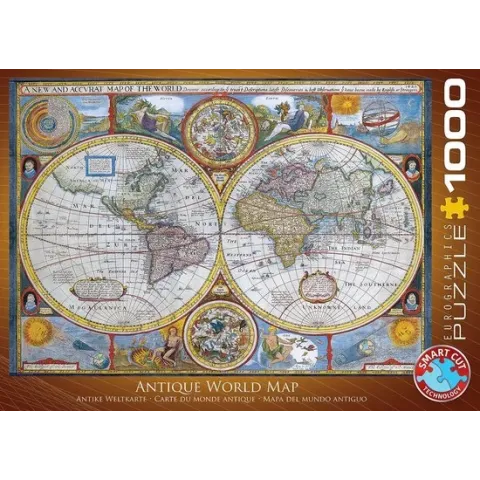 Antique World Map (1000)