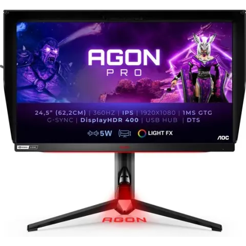 AOC AG254FG computer monitor 62,2 cm (24.5") 1920 x 1080 Pixels Full HD LED Zwart