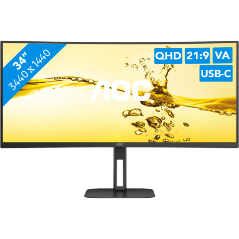 AOC CU34V5C/BK