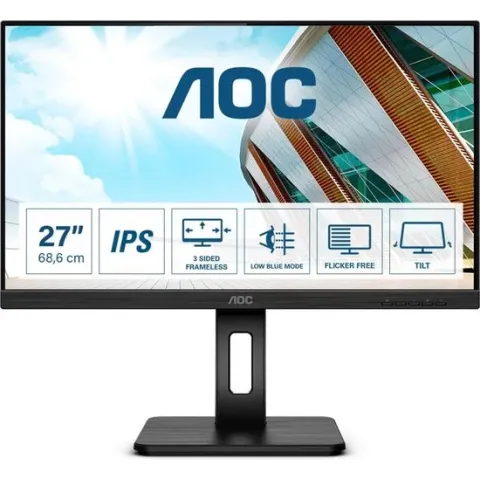 AOC Pro-line 27P2Q LED display 68,6 cm (27") 1920 x 1080 Pixels Full HD Zwart