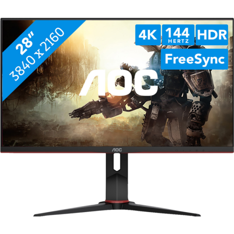 AOC U28G2XU2/BK