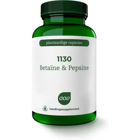 AOV 1130 Betaïne & Pepsine - 120 vegacaps - Enzymen
