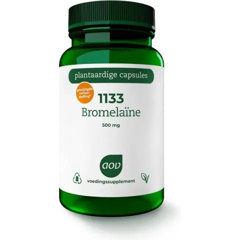 AOV 1133 Bromelaïne - 30 vegacaps - Enzymen - Voedingssupplement