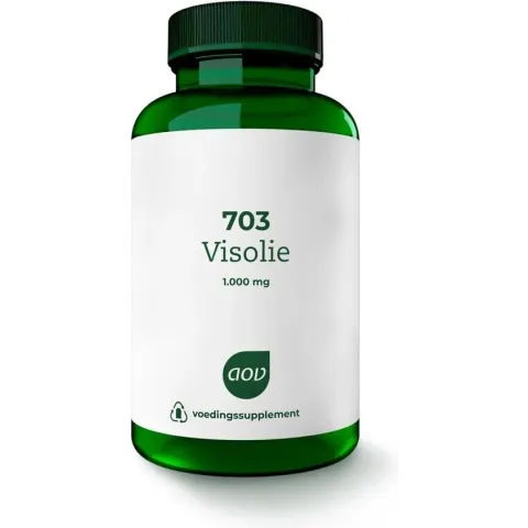 AOV 703 Visolie 1000 mg - 60 capsules - Vetzuren - Voedingssupplement