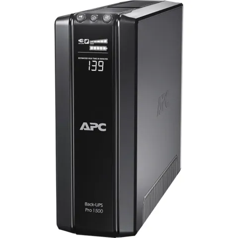 APC Back-UPS PRO 1500VA noodstroomvoeding 10x C13 uitgang, USB, scalable runtime, BR1500GI