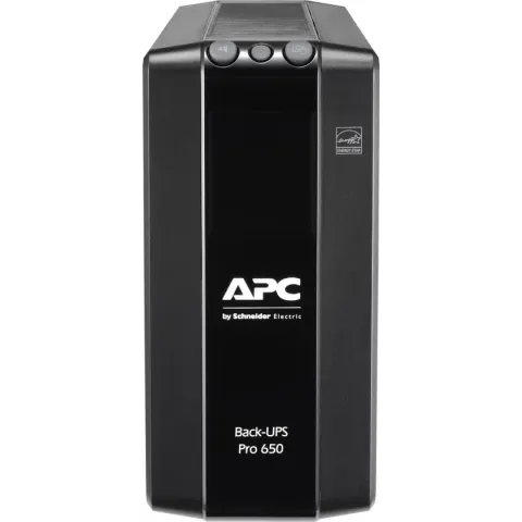 APC Back-UPS PRO BR650MI - Noodstroomvoeding, 6x C13 uitgang, USB, 650VA