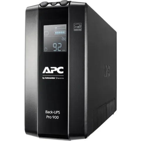 APC Back-UPS PRO BR900MI - Noodstroomvoeding, 6x C13 uitgang, USB, 900VA