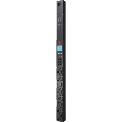 APC Rack PDU 2G Metered AP8858EU3 ZeroU, 18x C13, 2x C19, IEC 309 16A stekker