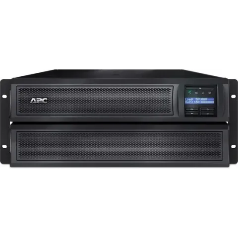 APC Smart-UPS X SMX2200HVNC Noodstroomvoeding - 2200VA, 8x C13, 2x C19 uitgang, USB, short depth, NMC