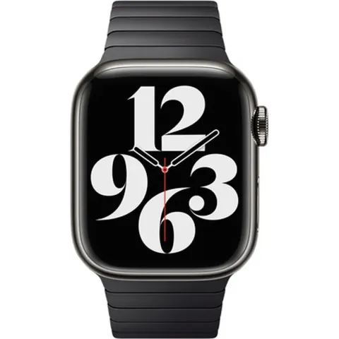 Apple 38mm Link Bracelet - Horlogebandje voor smart watch - 135-195 mm - Spacegrijs - voor Watch (38 mm, 40 mm , 41mm)