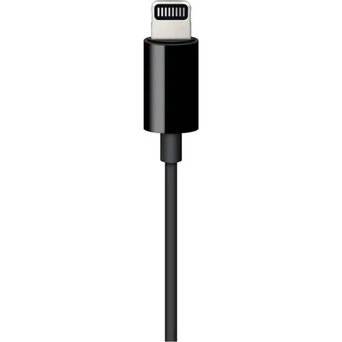 Apple Apple iPad/iPhone/iPod Aansluitkabel [1x Apple dock-stekker Lightning - 1x Jackplug male 3.5 mm] 1.20 m Zwart