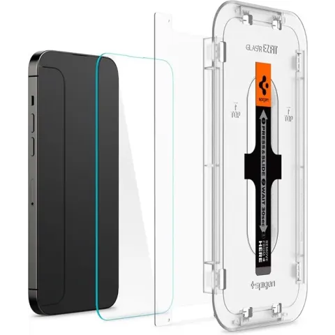Apple iPhone 14 Pro Max screenprotector met Montage frame - 2 Pack - Spigen