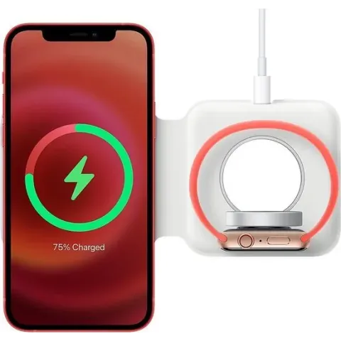 Apple MagSafe Duo Charger Binnen Wit