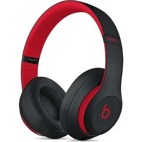 Apple Studio 3 Hoofdtelefoons Hoofdband 3,5mm-connector Micro-USB Bluetooth Zwart, Rood