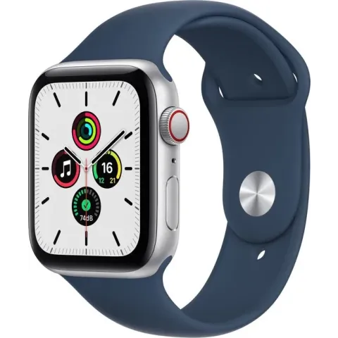 Apple Watch SE 2021 - 44mm - 4G - GPS - Zilver